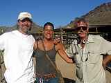 Terry, Ammie and Bruce at Stony Mountain Ranch