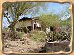 Hand-built native stone house on private road; direct access to Mountain Preserve.